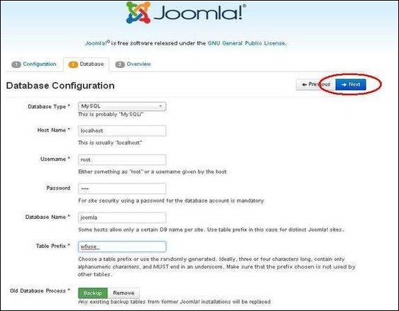 joomla 设置