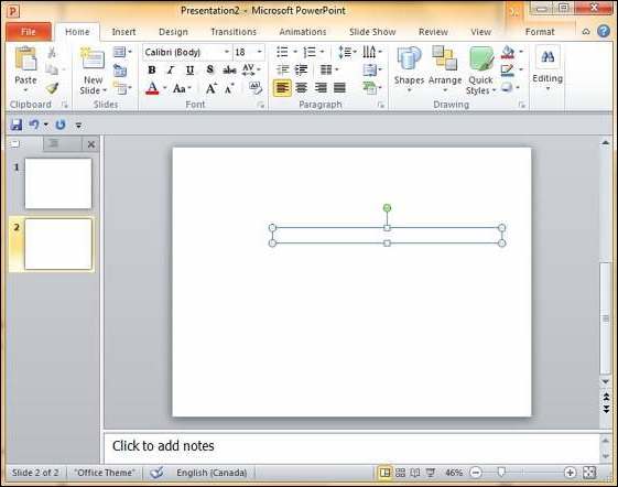 微软PowerPoint 2010